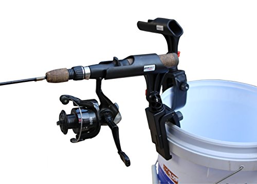 Brocraft Ice Fishing Bucket Rod Holder/Ice Fishing Shelter Rod Holder/Ice Fishing sled Rod Holder - Thumbnail 3
