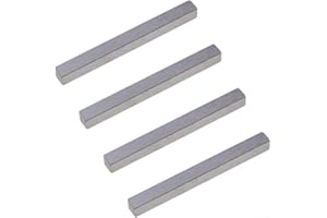 Rear Wheel Axle Square Key Set, 1.98x0.18 Inch, for Poulan for Craftsman for Ariens, Replaces 532123583 123583x 910-0528, 4 P