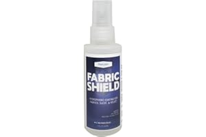 Nanotech Surface Solutions Fabric-Shield, Fabric Guard, Liquid Repellent For Fabrics, Upholstery, Suede, Textile Shield, Wine, Coffee Stain Protector- 2 Oz.