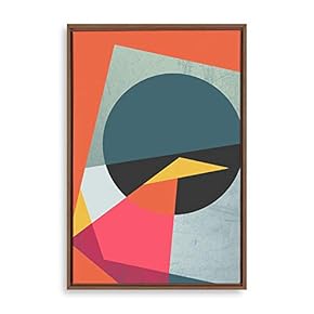 Framed Home Artwork Golden Abstract Art for Living Room Bedroom