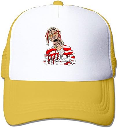 Gucci Gang Lil Pump Trucker Caps Mesh Hats With Solid Colors And Adjustable Strap For Women & Men Polyester Hat Unisex Cap