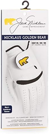 Jack Nicklaus mens Golden Bear Leather Golf Glove