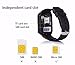 WJPILIS Smart Watch DZ09 Touchscreen Bluetooth Smartwatch (Black)