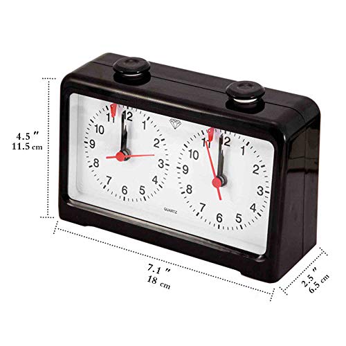Diamond Quartz Digital Chess Clock Timer Analog Clocks Official Timer for Tournament