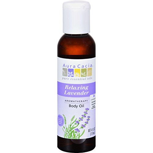 Aura Cacia Body Oil Relaxng Lavender