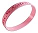 Gadow Jewelry 2 Pcs Lymphedema Medical ID Alert No Needle or Blood Pressure on LEFT Arm Silicone Rubber Wristband Bracelets