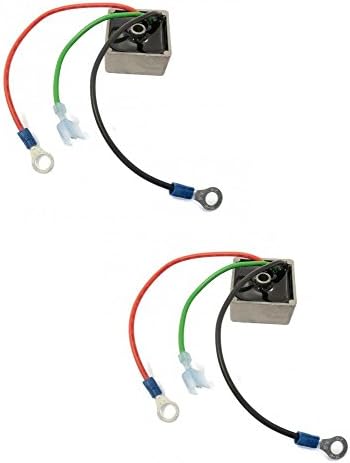 (2) VOLTAGE REGULATOR RECTIFIER fit E-Z-GO EZGO 1993-1999 Medalist Gas Golf Cart by The ROP Shop