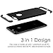 iPhone 7 Plus Case, TORRAS [Lock Series] Hybrid 3 in 1 Slim Fit Anti-fingerprint Scratch Resistant Hard Matte Cover Case for Apple iPhone 7 Plus -Jet Black