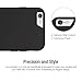 iPhone 6S Case - Maxboost [Vibrance S] For Apple iPhone 6 6S (4.7 Inch) Slider Style Protective SOFT-Interior Scratch Protection Finished Hard Cases Cover - Black / Black