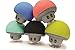 Wireless Portable Mini mushroom Bluetooth Speaker - Built-in Lithium Battery and Mic - Auto Pairing Feature for Easy Pairing Compatible with all Bluetooth devices - Hands-free Calling - Turquoise