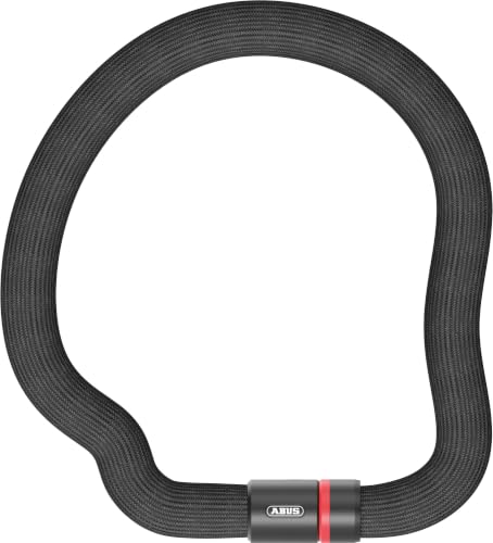 Candado de cadena Goose Lock - candado de bicicleta flexible, sin traqueteo, de acero templado - 6 mm de grosor - con llave