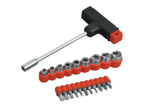 Click Here to See More Images TEKTON 2822 T-Handle Socket Screwdriver Set, 22-Piece
