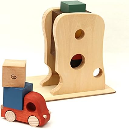 Amazon Co Jp グッドトイ選定商品 こまむぐ 木のおもちゃ ツミニー くるま トラック キャリアカー おもちゃ