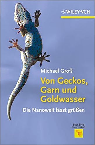 Von Geckos Garn Und Goldwasser Die Nanowelt Lasst Grussen Erlebnis Wissenschaft Amazon De Gross Michael Bucher von geckos garn und goldwasser die