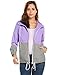 Women's Lightweight Waterproof Raincoat Active Outdoor Windproof Hooded Rain Jacket