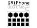 Anti-Slip Decal Grippy Decal Sticker for Mobile Phone Digital Camera etc. GRiPhone Bits2 from Japan