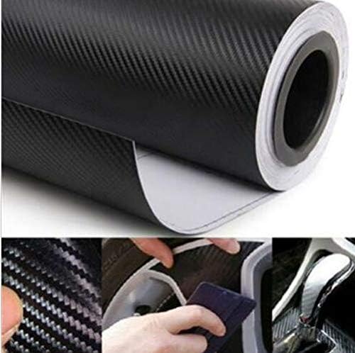 ye623 3D Car Wrap Auto Carbon Fiber Wrapping Film Black Carbon Fiber Vinyl Wrap Sticker