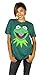 Disney Muppets Womens Kermit The Frog Tee Green Heather