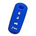 Qty(2) Smart Key Fobs Remote Covers Case Holder Jacket Skin for 2017 2018 Mazda CX-5 CX5 6 3 Miata MX5 Smart 4 Buttons Keyless Entry
