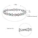 SILYHEART Tennis Bracelet Made with Swarovski Crystal, Fashion Jewelry Gift for Girls