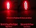 AutoSmart SET of 4 Kl-35100rk Red Oval Sealed LED Turn Signal and Parking Light Kit with Light, Grommet and Plug for Truck,Trailer (Turn, Stop, and Tail Light)