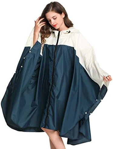 Caloics レインコート レインウエア 雨具 自転車ポンチョレインポンチョ 軽量レインコート オシャレレインコート 男女通用レインコート 通学 通勤 旅行 撥水 速乾 収納便利なレインコート 速乾レインコート