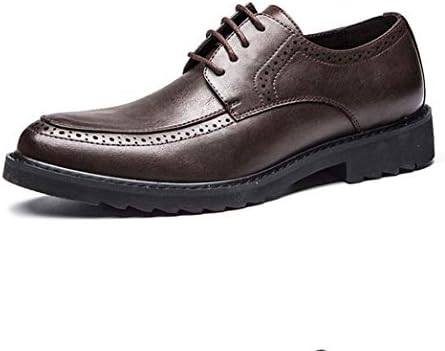 Prince Men's Classic Modern Oxford Wingtip Lace up Dress Shoes