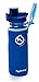 Hydracy Fruit Infuser Water Bottle - 25 Oz Sports Bottle with Full Length Infusion Rod and Insulating Sleeve Combo Set + 27 Fruit Infused Water Recipes eBook Gift - Azure Blue