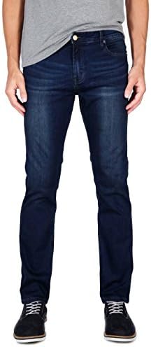 Mugsy Jeans - Fultons - Dark Wash Natural Fade - Super Flexible, Comfortable, Soft