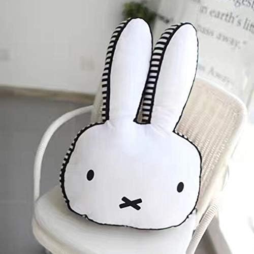 JEWH Rabbit Face, Plush Pillow Dog/ Milk Bottle/ Plush Cushion/ Emoji Pillow Chair Cushion - Home Sofa Decoration Kids Toy [40CM /65CM] ( 40 cm Miffy)