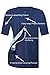 Post Surgery Mastectomy Shirts with Drain Pockets - Premium Cotton Post Mastectomy Shirts for Women - Mastectomy Recovery Must Haves - (Navy/Small)