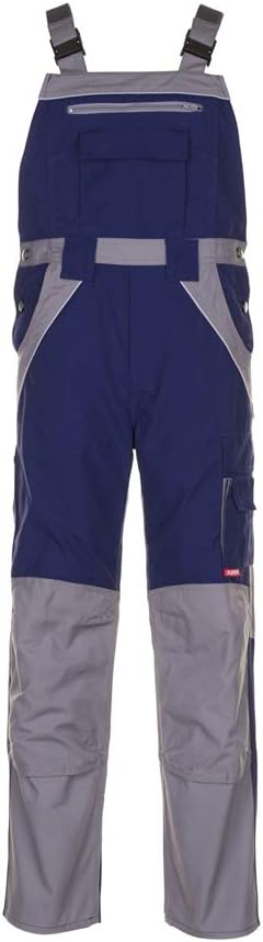 Planam Men's Plaline Dungarees Navy Zinc Model 2522 Size 102, Navy/zinc, 102 cm