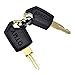 (2) Keys for CAT Caterpillar Heavy Equipment primary