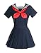 ROLECOS Himiko Toga Cosplay Costume MHA BNHA Outfit Japanese Sailor Dress M