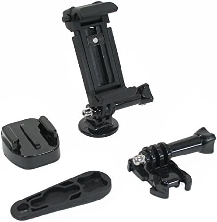 Golf Gadgets | Locking Phone Clamp & Tripod Adapter Set Add-On - Video Recording & Mounting System. Add to Other Mounts to Capture Footage on The Course or Range. (Locking Phone Holder Set)