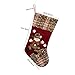 Toyvian Christmas Stocking,Big Xmas Stockings Decoration,18.7