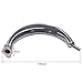 JRL 49cc 50cc 60cc 66cc 80cc Motorized Bicycle Curving Muffler Exhaust Chrome