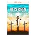 Harbor Bay Home Easter Garden Flag - He Is Risen Cross 12 X 18 Spring Decorative Seasonal Yard Flag