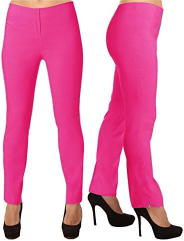 Lior Paris LIZE a Classic Fit Straight Pant For EveryBody Spring Summer Colors (4,Benneton)