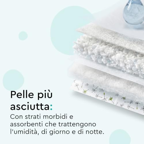 Pannolini LILLYDOO, taglia 3 (6+ kg), 174 pz, delicati sulla pelle