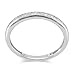 10K White Gold Diamond Wedding/Anniversary Ring Band (1/10 Carat)