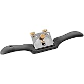 Rockler Bench Dog No. 151 Spokeshave Flat Sole - Woodworking Hand Tool for Chamfers &amp; Roundovers - Adjustable Spoke Shave Plane - Wood Shaping Tools, Stanley 151 Style