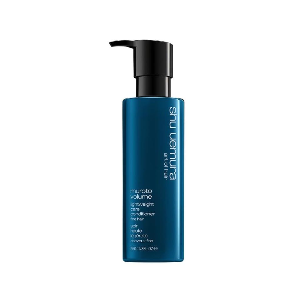 Shu Uemura, Lightweight Care Conditioner Muroto Volume, Fine Hair, Silicone & Paraben Free, Easy Detangling & Volume, 250 ml