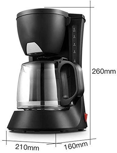 Kaffeemaschine, Filterkaffeemaschine, 550 W, One Touch, Tropftropfen, Tropfschutz, abnehmbarer Filter 600 ml für den… – Bild 8
