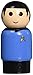 Bif Bang Pow! Star Trek The Original Series First Officer Spock Pin Mate Wooden Figure