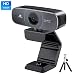 Mac Webcam, HD 1080P Webcam with Microphone for Streaming, 925A HDR USB Computer Web Camera Pro Video Cam for Mac PC Windows Skype Obs Twitch YouTube Xsplit Xbox One -Tripod included primary
