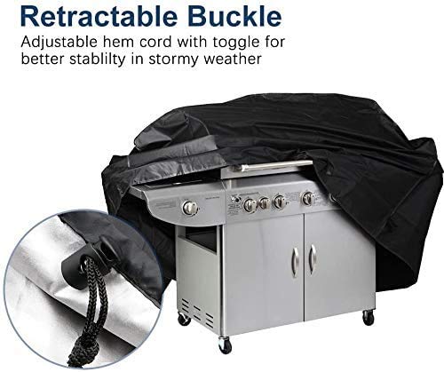 Grill Cover, Heat Resistant Grill Cover Waterproof Barbecue Gas Grill Cover for Most Brands of Grill, Special Fade and UV Resistant Material, Waterproof Weather Resistant 57\
