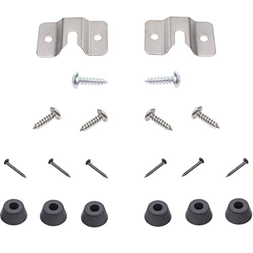 ECSEM Dart Board Accessories - Dartboard Mounting Bracket (2 Sets)