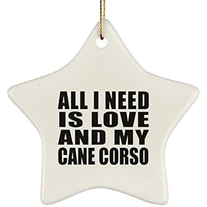 Amazoncom Murieljerome Dog Lover Ornament All I Need Is
