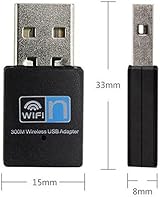 Mr Gadget USB WiFi Adapter 300Mbps Wireless N Network Card Dongle Win XP-11 Mac view 8